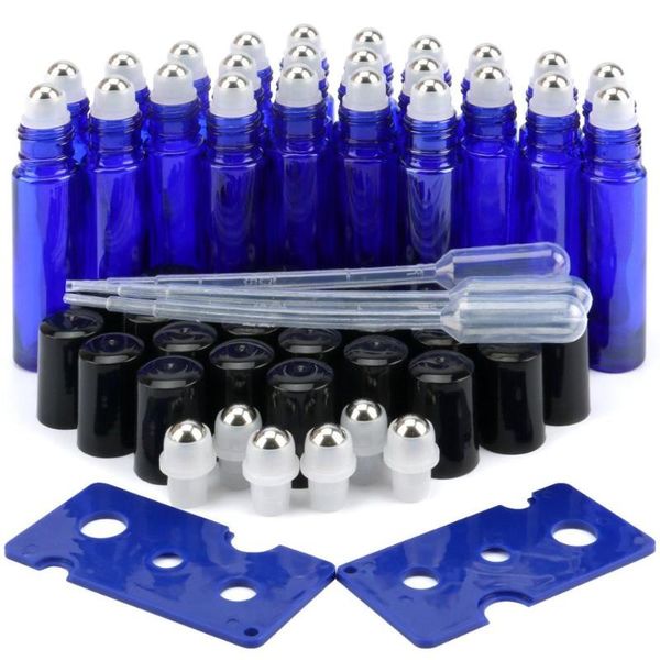 storage bottles & jars 24pcs 10ml cobalt blue essential oil roller bottle with stainless steel balls glass on vials
storage bottles & jars 24pcs 10ml cobalt blue essential oil roller bottle with stainless steel balls glass on vials