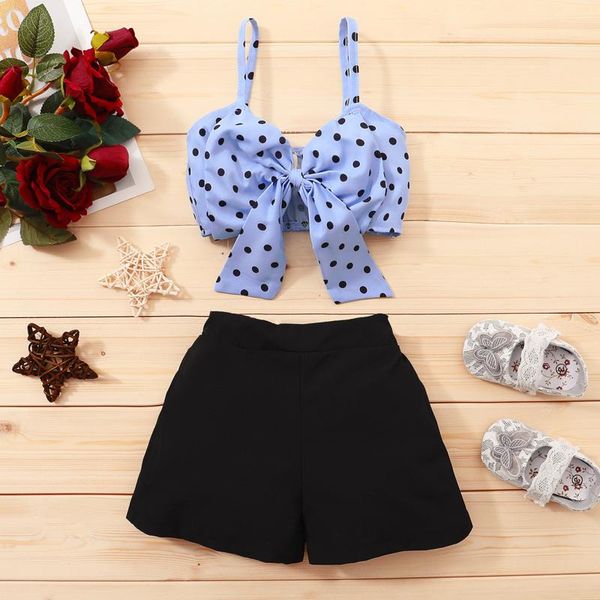 clothing sets toddler baby girls bowknot dot printed suspender shorts outfits t-shirt 2pcs cotton casual clothes, White
clothing sets toddler baby girls bowknot dot printed suspender shorts outfits t-shirt 2pcs cotton casual clothes, White