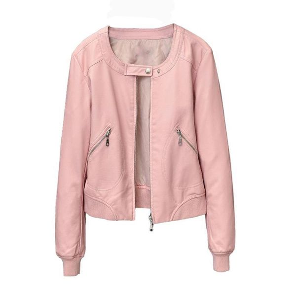 2021 new women faux leather jacket casual zipper o-neck jackets short biker coat plus size s-4xl basic outwear female 1nv6, Black
2021 new women faux leather jacket casual zipper o-neck jackets short biker coat plus size s-4xl basic outwear female 1nv6, Black
