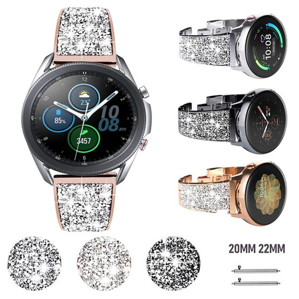 watch bands wrist strap for samsung galaxy 42/46mm active 2 women's diamond band watch3 41/45mm gear watchband 20mm 22mm, Black;brown
watch bands wrist strap for samsung galaxy 42/46mm active 2 women's diamond band watch3 41/45mm gear watchband 20mm 22mm, Black;brown