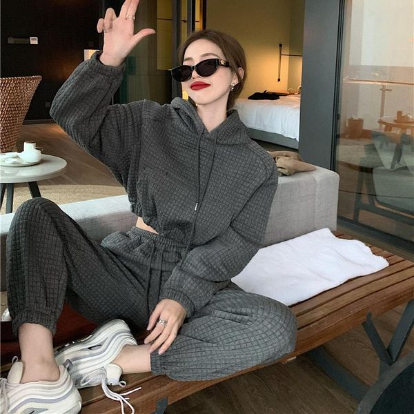 women's two piece pants autumn winter set casual fashion trousers hooded sweatshirt sports suit clothing dresy damskie clothes eb50tz, White
women's two piece pants autumn winter set casual fashion trousers hooded sweatshirt sports suit clothing dresy damskie clothes eb50tz, White