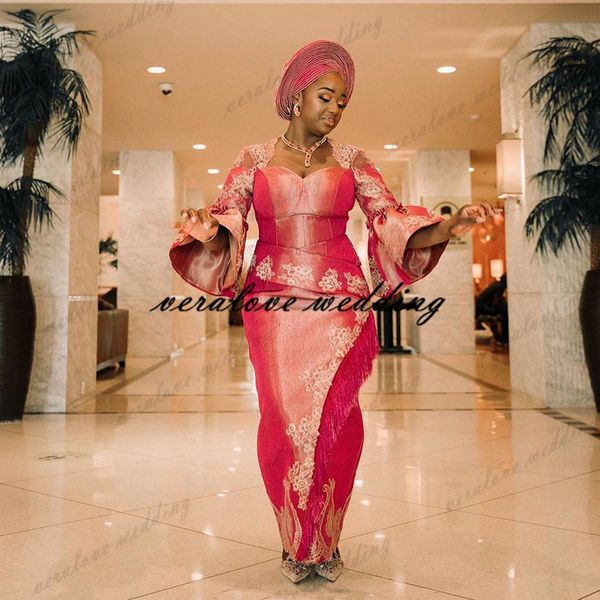 desinger red aso ebi mermaid prom dress caftan long sleeves satin lace formal evening evening party gowns vestido de fiesta, Black
desinger red aso ebi mermaid prom dress caftan long sleeves satin lace formal evening evening party gowns vestido de fiesta, Black
