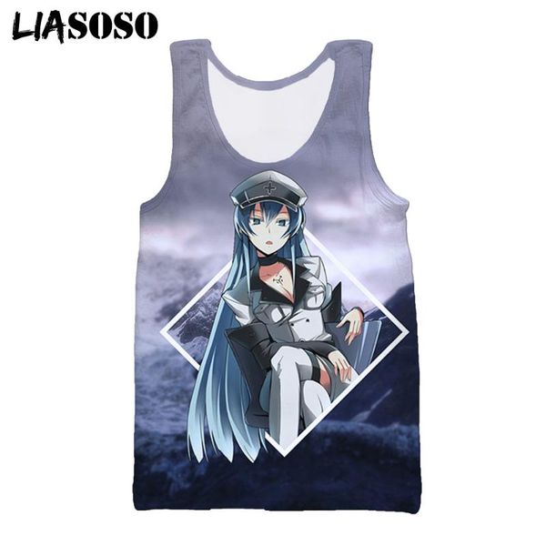men' tank liasoso 3d print women men japanese anime akame ga kill harajuku streetwear summer sleeveless vest, White;black
men' tank liasoso 3d print women men japanese anime akame ga kill harajuku streetwear summer sleeveless vest, White;black