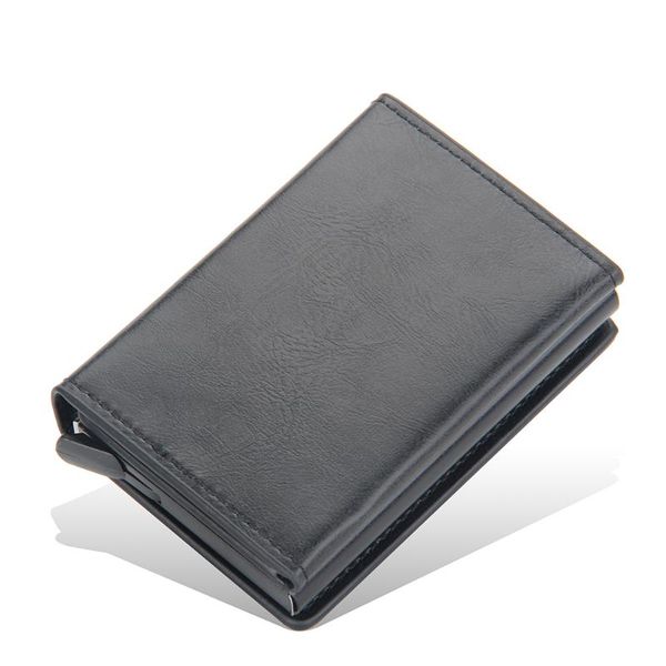 card holders with magnetic button aluminum metal credit business mini wallet man women smart holder rfid, Brown;gray
card holders with magnetic button aluminum metal credit business mini wallet man women smart holder rfid, Brown;gray