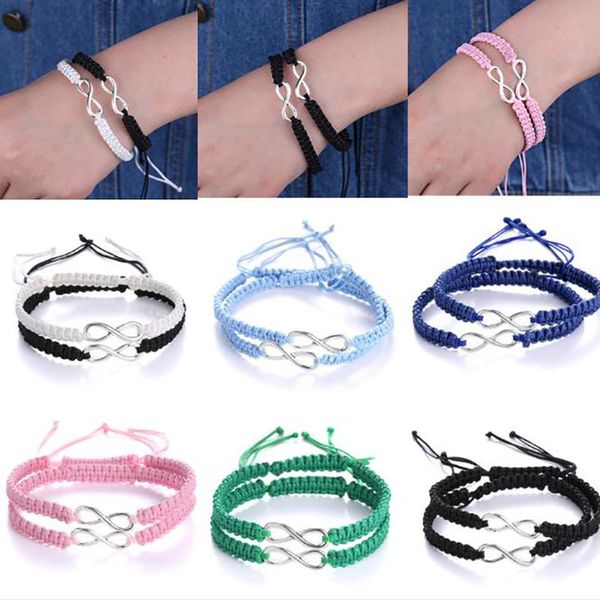 link, chain lateefah couple bracelets woven gifts for lover women accessories bracelet man jewelry, Black
link, chain lateefah couple bracelets woven gifts for lover women accessories bracelet man jewelry, Black