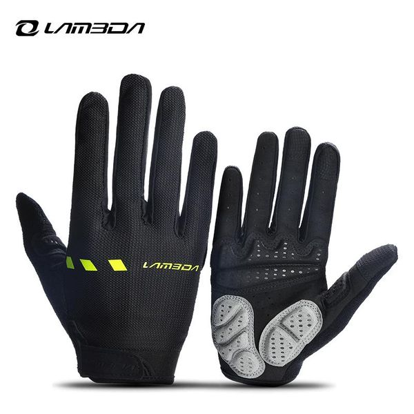 cycling gloves lambda absorption thickened pad mtb fitness workout outdoor sports breathable for men and women, Black
cycling gloves lambda absorption thickened pad mtb fitness workout outdoor sports breathable for men and women, Black