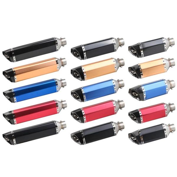 motorcycle exhaust system length 470mm/370mm/310mm inlet 51mm pipe muffler motorbike pitbike scooters slip on end
motorcycle exhaust system length 470mm/370mm/310mm inlet 51mm pipe muffler motorbike pitbike scooters slip on end