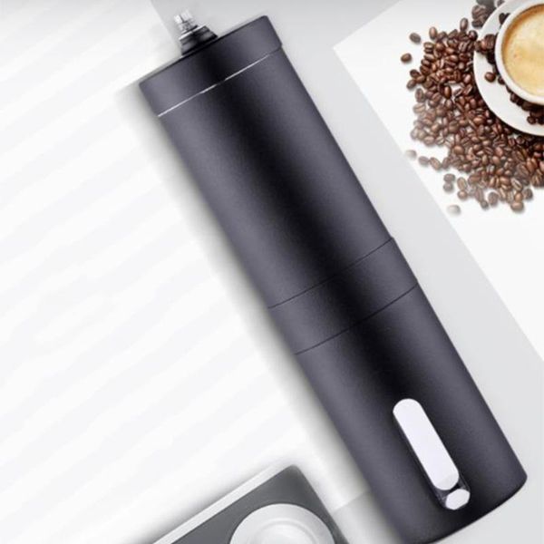manual coffee grinders grinder stainless steel brushed grain pepper mill hand bean kitchen cooking tool - size m (black)
manual coffee grinders grinder stainless steel brushed grain pepper mill hand bean kitchen cooking tool - size m (black)