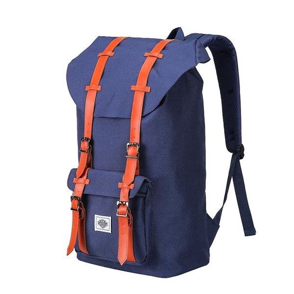 backpack men's british fashion high school college student schoolbag style large capacity travel