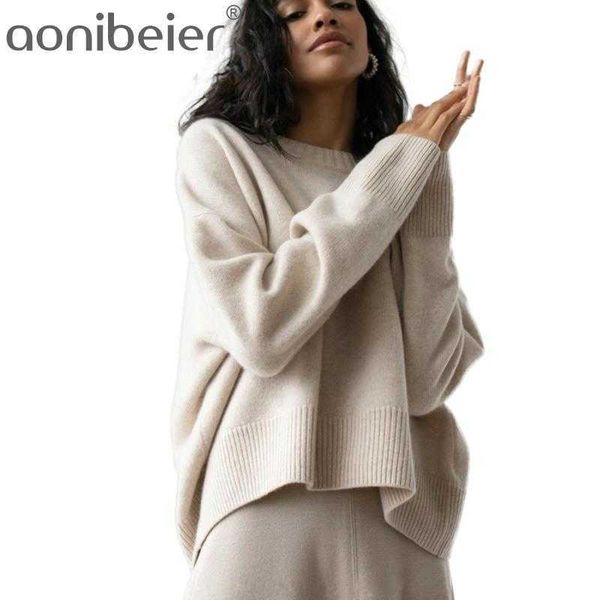 women's classic loose sweater pullover o-neck long sleeve knit jersey female solid jumpers basic clothes 210604, White;black
women's classic loose sweater pullover o-neck long sleeve knit jersey female solid jumpers basic clothes 210604, White;black