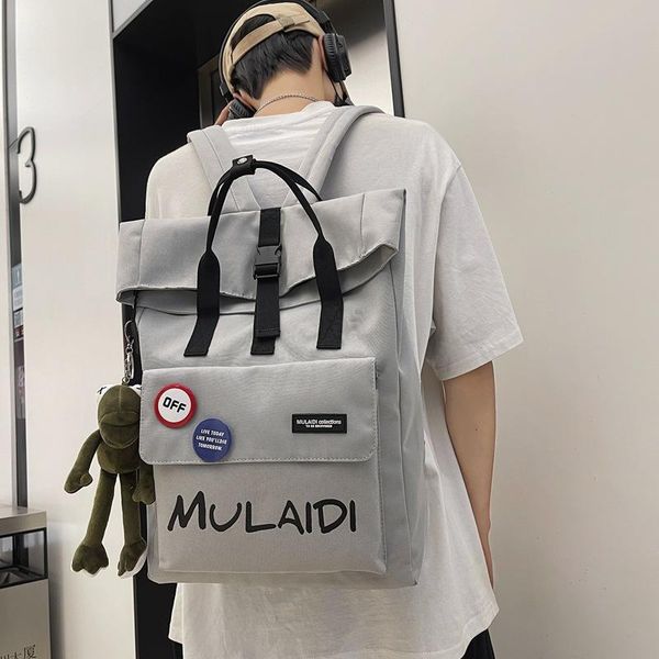 backpack 2021 summer student schoolbag large capacity nylon waterproof business lapleisure
backpack 2021 summer student schoolbag large capacity nylon waterproof business lapleisure