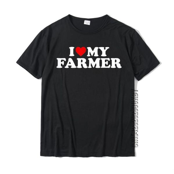 men's t-shirts i love my farmer t-shirt with heart t shirts prevailing cotton & tees summer for male, White;black
men's t-shirts i love my farmer t-shirt with heart t shirts prevailing cotton & tees summer for male, White;black