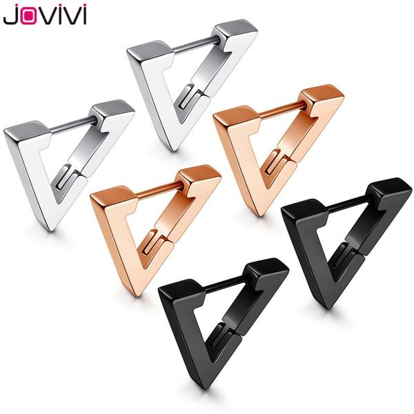 jovivi stainless steel trendy triangle huggie hoop earrings 18ga hook earring fashion ear piercing jewellery men women ears ring, Golden;silver
jovivi stainless steel trendy triangle huggie hoop earrings 18ga hook earring fashion ear piercing jewellery men women ears ring, Golden;silver