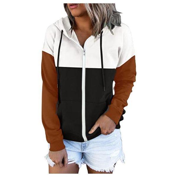 women's jackets casual printing hooded splicing draped with pockets jacket fashion outerwear vintage sweatershirt coat#8, Black;brown
women's jackets casual printing hooded splicing draped with pockets jacket fashion outerwear vintage sweatershirt coat#8, Black;brown