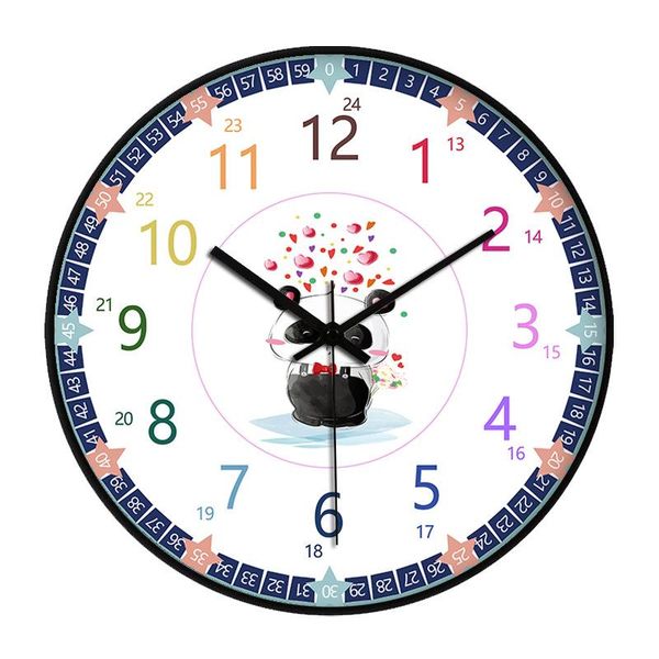 wall clocks nordic art clock children's room learning creative ultra-quiet education home classroom living school
wall clocks nordic art clock children's room learning creative ultra-quiet education home classroom living school