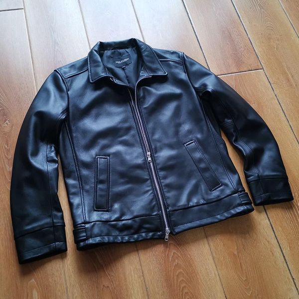 men's jackets red h30 read description asian size good quality stylish genuine sheep leather jacket, Black;brown
men's jackets red h30 read description asian size good quality stylish genuine sheep leather jacket, Black;brown