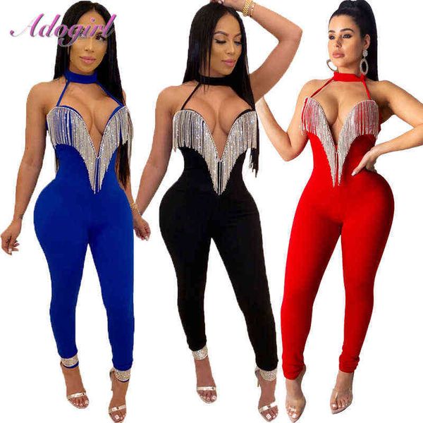 diamonds tassel strapless bandage night party club jumpsuit women halter v neck backless romper outfit streetwear overalls 211116, Black;white
diamonds tassel strapless bandage night party club jumpsuit women halter v neck backless romper outfit streetwear overalls 211116, Black;white