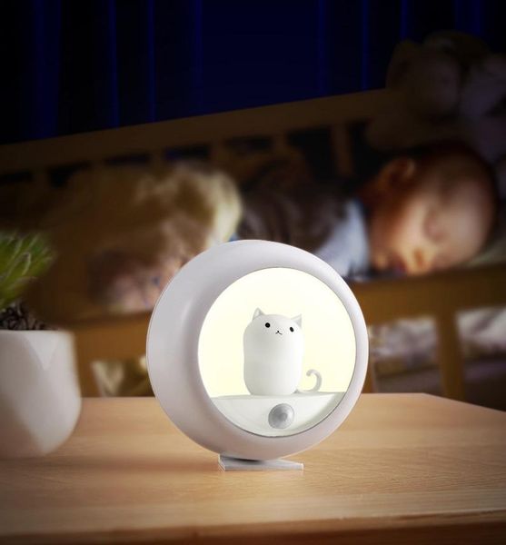 intelligent induction small wall night light cute pet cat bedroom atmosphere light led charging aisle wireless wall lightings
intelligent induction small wall night light cute pet cat bedroom atmosphere light led charging aisle wireless wall lightings