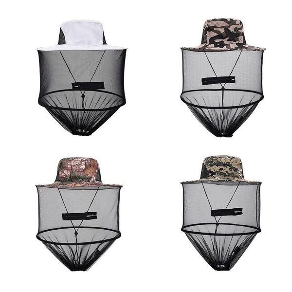 outdoor hats camouflage men fishing cap wide brim visor sunshade hunting bee keeping mesh hat insects mosquito prevention neck head cover, Black;white
outdoor hats camouflage men fishing cap wide brim visor sunshade hunting bee keeping mesh hat insects mosquito prevention neck head cover, Black;white