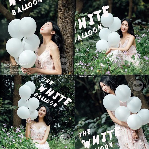 20pcs 10inch 12inch thick soft light pure white balloon birthday balloon valentine's day wedding festival christmas decorations
20pcs 10inch 12inch thick soft light pure white balloon birthday balloon valentine's day wedding festival christmas decorations