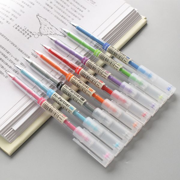8pcs/set colourful gel pen Artistic font Creative neuter pen Business School office supplies
8pcs/set colourful gel pen Artistic font Creative neuter pen Business School office supplies