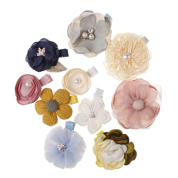new kids children hairpins barrettes baby fabric bow flower with pearl headwear hair clips girls headdress cute
new kids children hairpins barrettes baby fabric bow flower with pearl headwear hair clips girls headdress cute