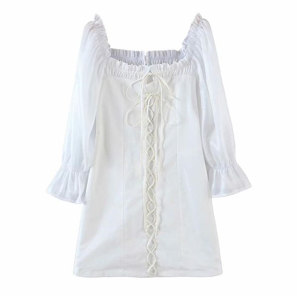 casual dresses cotton embroidery white dress lace up women bodycon mini puff sleeve boho female vestidos ruffle, Black;gray
casual dresses cotton embroidery white dress lace up women bodycon mini puff sleeve boho female vestidos ruffle, Black;gray