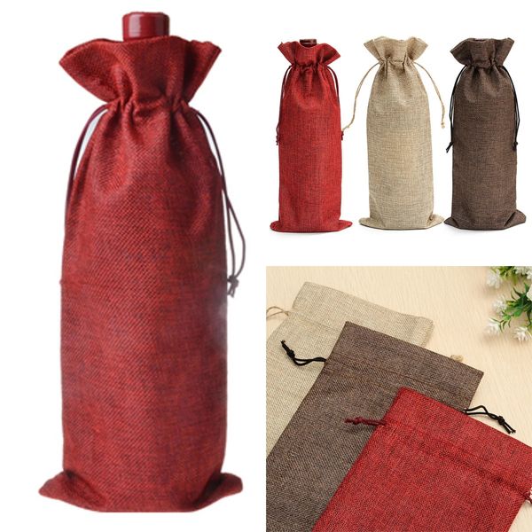 natural jute hessian vintage wedding preference wine bottle bag gift-jewelry long storage bag-beige, Pink;blue
natural jute hessian vintage wedding preference wine bottle bag gift-jewelry long storage bag-beige, Pink;blue