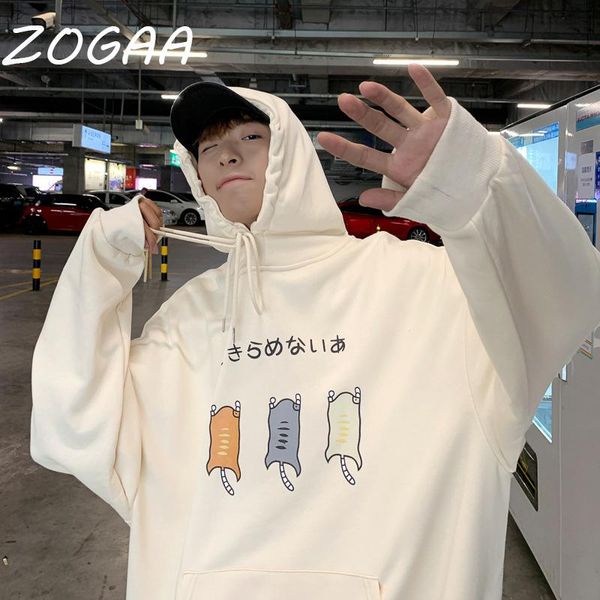 zogaa new trendy men's hoodie harajuku thicken cute cat casual streetwear hip hop sweatshirt youth student men's women's wear, Black
zogaa new trendy men's hoodie harajuku thicken cute cat casual streetwear hip hop sweatshirt youth student men's women's wear, Black