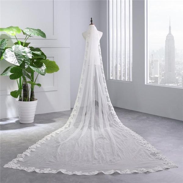 bridal veils cathedral wedding veil tulle long lace mantilla 2021 350x180cm applique edge sequin white ivory chapel with comb, Black
bridal veils cathedral wedding veil tulle long lace mantilla 2021 350x180cm applique edge sequin white ivory chapel with comb, Black