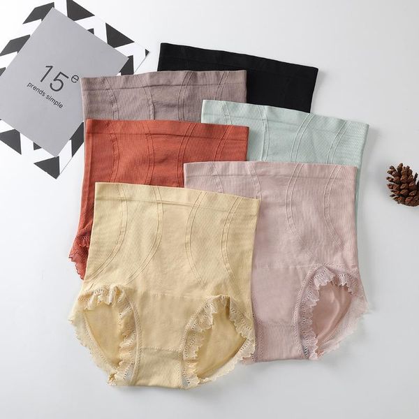 women's panties solid lace women seamless high elastic waist push up tummy control compression underpants lingerie briefs, Black;pink
women's panties solid lace women seamless high elastic waist push up tummy control compression underpants lingerie briefs, Black;pink