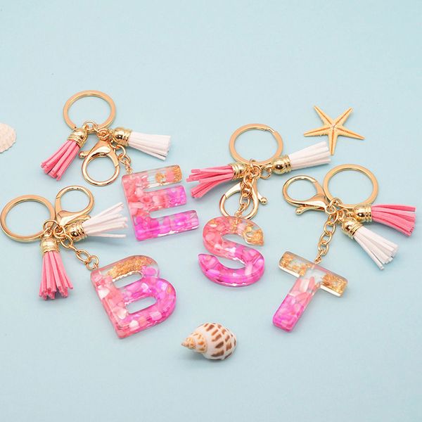 cute creative letter alphabet pink crystal arylic keychain women key chains ring car bag tassels pendent charm gift accessory, Slivery;golden
cute creative letter alphabet pink crystal arylic keychain women key chains ring car bag tassels pendent charm gift accessory, Slivery;golden