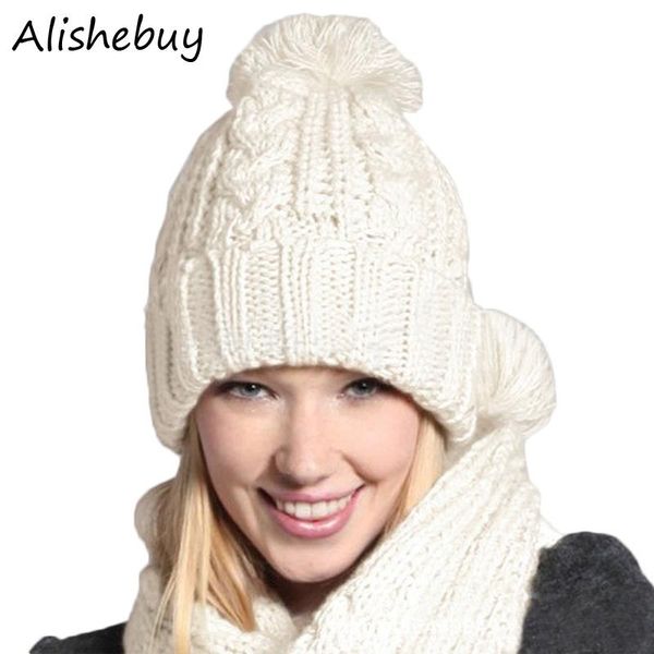 hats, scarves & gloves sets women knitted beanie solid neck warmer ski cap scarf cold warm ball beanies headwear ladies winter hats 2pcs set, Blue;gray
hats, scarves & gloves sets women knitted beanie solid neck warmer ski cap scarf cold warm ball beanies headwear ladies winter hats 2pcs set, Blue;gray