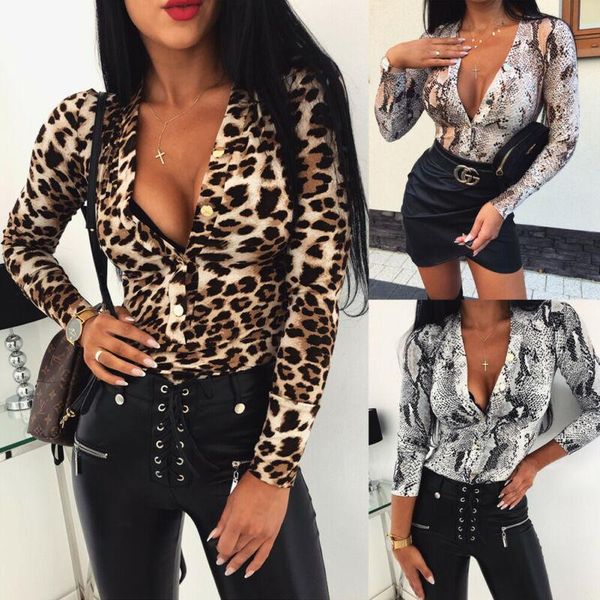 women's jumpsuits & rompers vintage silk womens jumpsuit long sleeve leopard print shirt ladies deep v neck serpentine satin bodysu, Black;white
women's jumpsuits & rompers vintage silk womens jumpsuit long sleeve leopard print shirt ladies deep v neck serpentine satin bodysu, Black;white