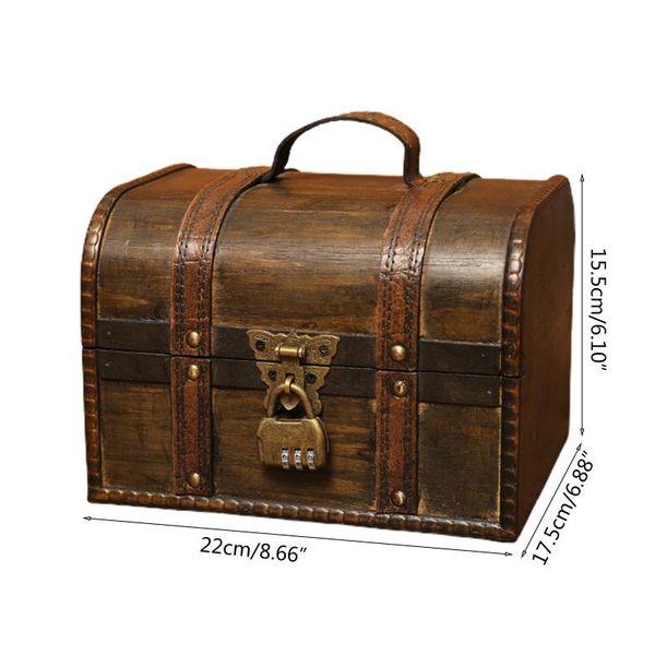 jewelry pouches, bags retro elegant wooden pirate storage box with lock vintage treasure chest for organizer home decoration, Pink;blue
jewelry pouches, bags retro elegant wooden pirate storage box with lock vintage treasure chest for organizer home decoration, Pink;blue