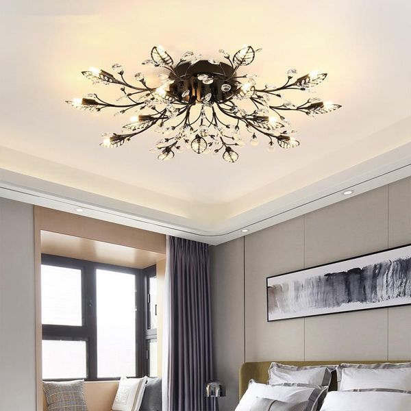 ceiling lights industrial decor black room bedroom kitchen crystal leaf shade fixtures
ceiling lights industrial decor black room bedroom kitchen crystal leaf shade fixtures