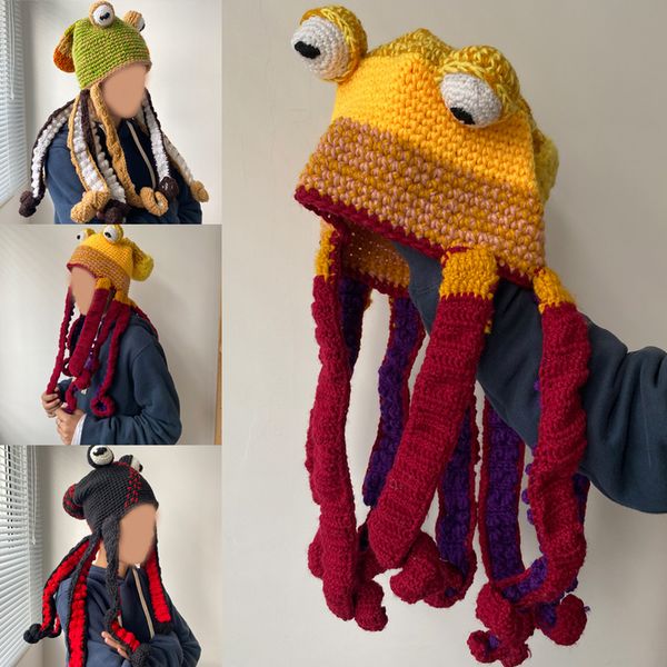 cartoon ocs hand weave knit woolen hat men women winter family funny cute party caps carnival festival gift cosplay headwear, Blue;gray
cartoon ocs hand weave knit woolen hat men women winter family funny cute party caps carnival festival gift cosplay headwear, Blue;gray