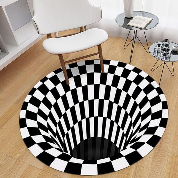 carpets home decoration living room hallway rugs black white grid print diy illusion vortex bottomless hole floor carpet anti skid mat
carpets home decoration living room hallway rugs black white grid print diy illusion vortex bottomless hole floor carpet anti skid mat