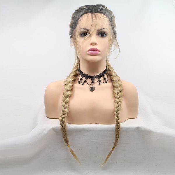 2021 new fashionable temperament boxing style wigs colored fishbone braids dyed western style casual temperament ladies wigs, Black
2021 new fashionable temperament boxing style wigs colored fishbone braids dyed western style casual temperament ladies wigs, Black