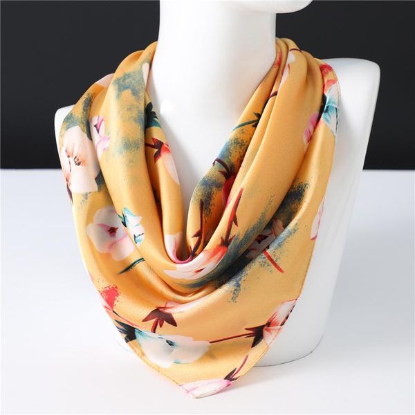 scarves floral women neck scarf lady wraps silk hair band shawls foulard bandana elegant square female headkerchief summer, Blue;gray
scarves floral women neck scarf lady wraps silk hair band shawls foulard bandana elegant square female headkerchief summer, Blue;gray