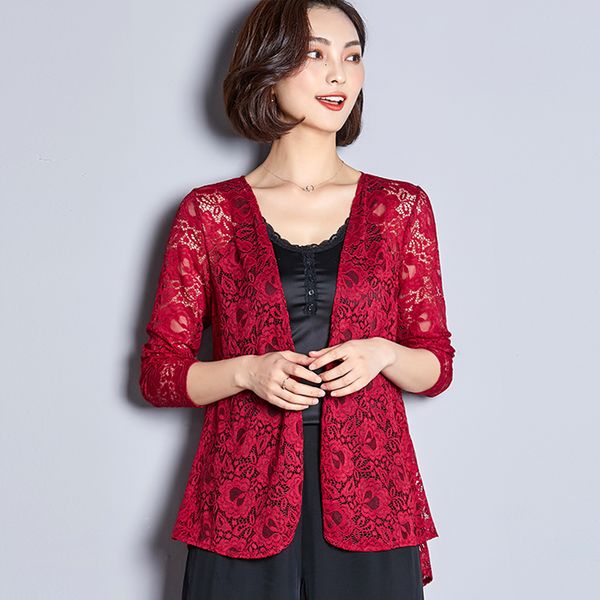 2021 new sunscreen clothing women lace shawl cardigan female casual summer long sleeve open stitch thin knitted sweater outwear 7jun, White;black
2021 new sunscreen clothing women lace shawl cardigan female casual summer long sleeve open stitch thin knitted sweater outwear 7jun, White;black