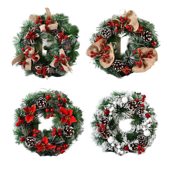 decorative flowers & wreaths 2022 merry christmas wreath artificial pinecone red berries garland hanging front door wall decoration
decorative flowers & wreaths 2022 merry christmas wreath artificial pinecone red berries garland hanging front door wall decoration