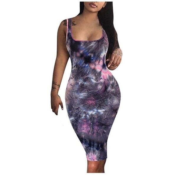 casual dresses 2021 dress fashion women print tank sleeveless basic midi club robe femme nouveau, Black;gray
casual dresses 2021 dress fashion women print tank sleeveless basic midi club robe femme nouveau, Black;gray