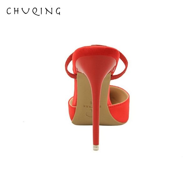chuqing fashion simple stiletto high heel baotou shallow mouth pointed satin slim high heels, Black
chuqing fashion simple stiletto high heel baotou shallow mouth pointed satin slim high heels, Black