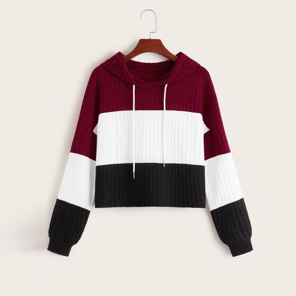 women's hoodies & sweatshirts multicolor elegant color block letter print pullovers hooded sweatshirt 2021 autumn minimalist women suda, Black
women's hoodies & sweatshirts multicolor elegant color block letter print pullovers hooded sweatshirt 2021 autumn minimalist women suda, Black