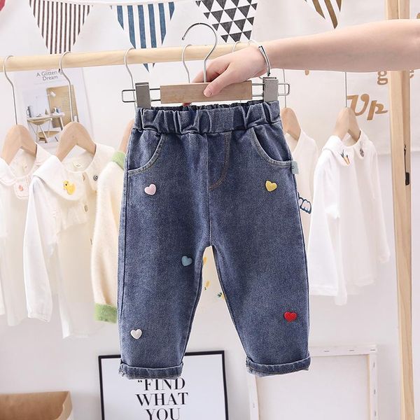 jeans baby girls sweet lovely embroidered 2021 autumn children's girl's denim trousers kids, Blue
jeans baby girls sweet lovely embroidered 2021 autumn children's girl's denim trousers kids, Blue