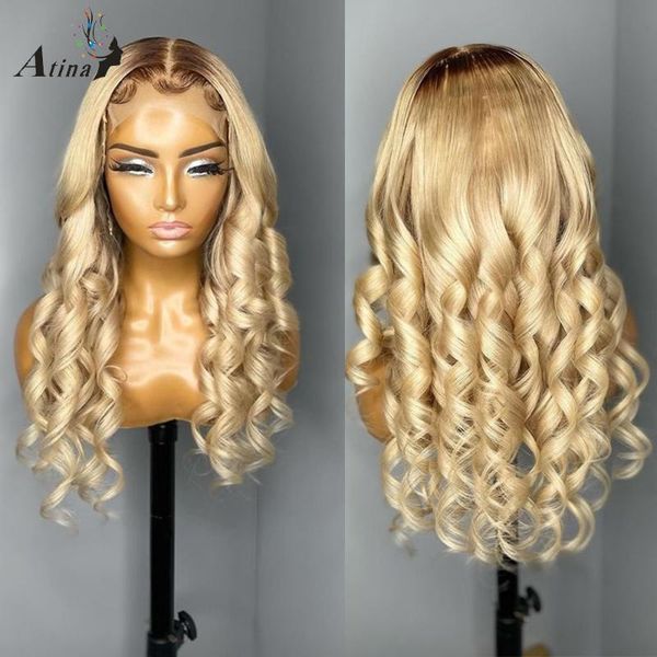 lace wigs loose deep wave ombre color 613 blonde wig hd transparent part human hair glueless for black women 130 density remy 26, Black;brown
lace wigs loose deep wave ombre color 613 blonde wig hd transparent part human hair glueless for black women 130 density remy 26, Black;brown