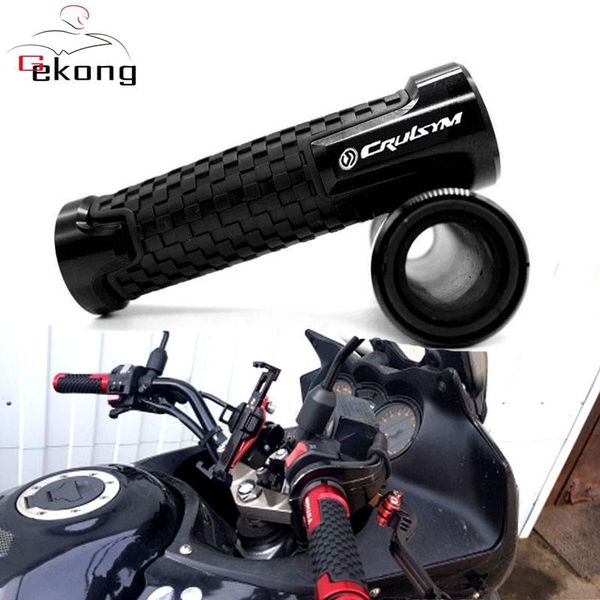 handlebars 7/8'' 22mm motorcycle handlebar grip cnc aluminum for sym cruisym 300 2021 with logo "cruisym"
handlebars 7/8'' 22mm motorcycle handlebar grip cnc aluminum for sym cruisym 300 2021 with logo "cruisym"