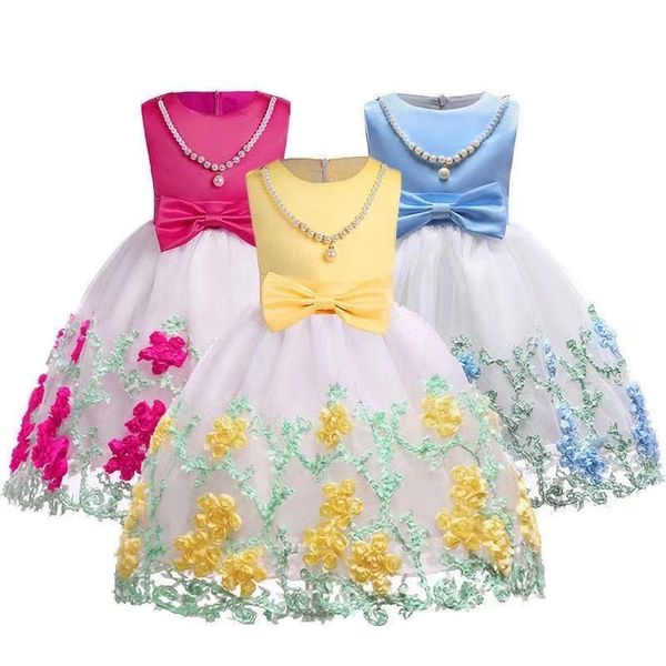 girl's dresses fancy sweet casual floral pageant girls christmas dress kids toddlers bowknot embroidery children baby birthday clothes, Red;yellow
girl's dresses fancy sweet casual floral pageant girls christmas dress kids toddlers bowknot embroidery children baby birthday clothes, Red;yellow