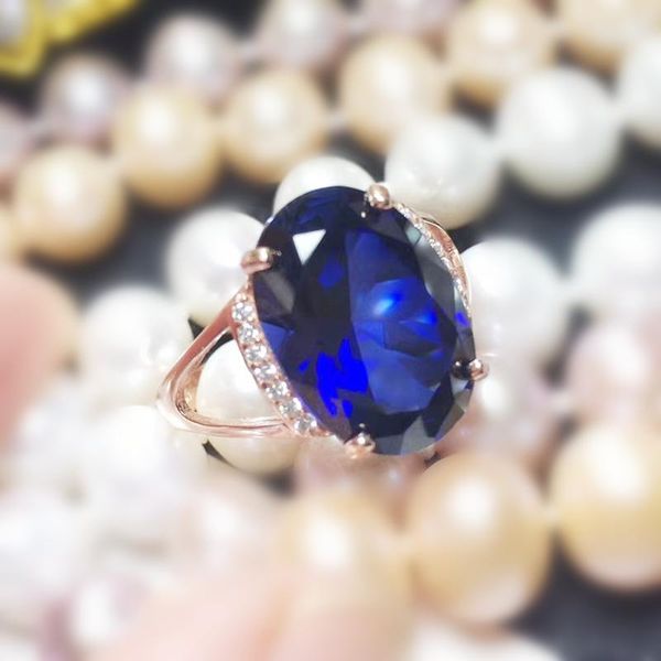 cluster rings per jewelry blue sapphire big ring 11ct gemstone 925 sterling silver fine women t20433, Golden;silver
cluster rings per jewelry blue sapphire big ring 11ct gemstone 925 sterling silver fine women t20433, Golden;silver